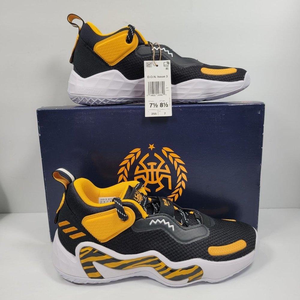 Adidas D.O.N Issue 3 Bel-Air Men's Basketball Shoes GZ5528 US Size 7.5 NWT